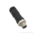 Conector masculino de 4 polos codificado por SVLEC M12